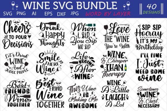 Alcohol SVG Bundle: Graphics and Crafts for Modern Branding