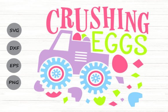 Crushing Eggs Svg Graphics for Crafts and Branding