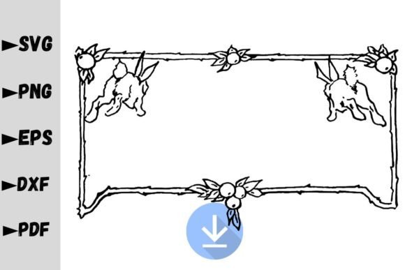 Frame with Bunnies SVG, Frame SVG Graphics and Crafts Review