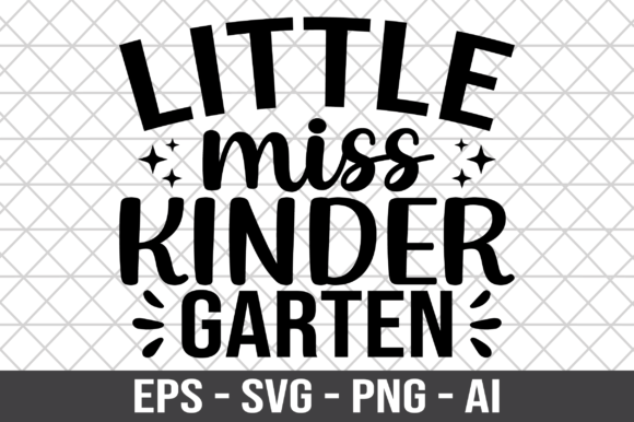 Little Miss Kinder Garten SVG Graphics and Crafts Review